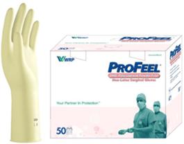 Profeel DHD non latex, OP handske, hvid, pudderfri, steril, str 8,5